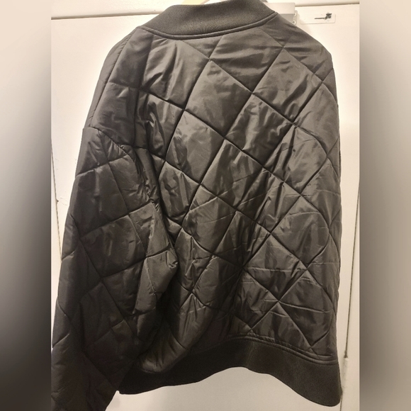 Black Dickies Quilted Diamond Jacket 3XL - Picture 3 of 4